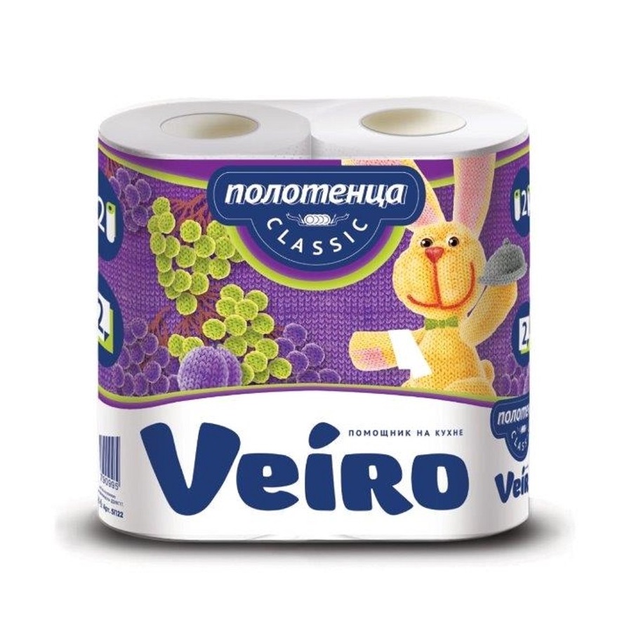 Полотенце бумажное Veiro CLASSIC